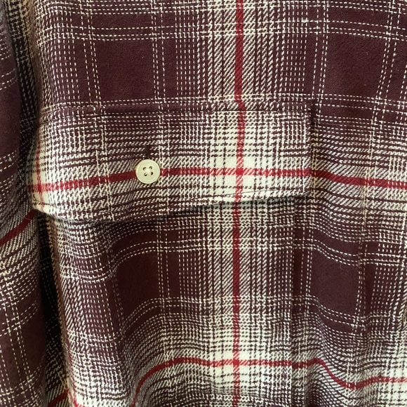 NWT Old Navy The Boyfriend Shirt LS Button Down Plaid Shirt Women’s XL Tall XLT - Picture 3 of 8